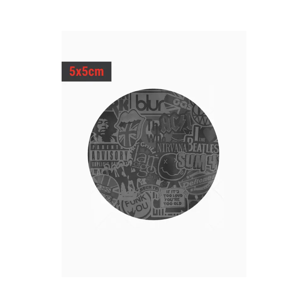 Sticker adhesivo redondo 5×5 cm