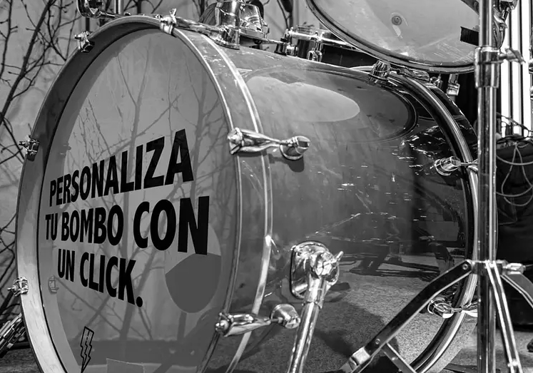 Vinilo para bombo de batería